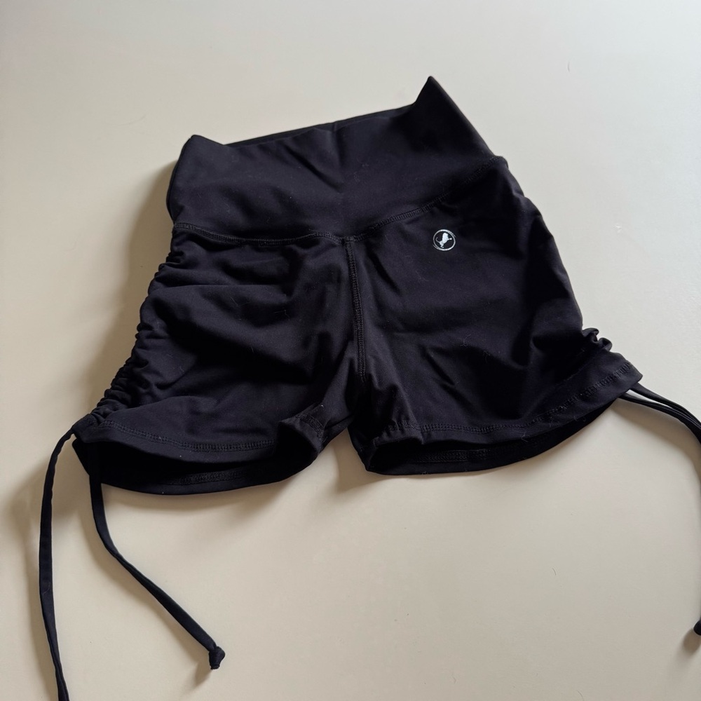 Black Women's workout Shorts